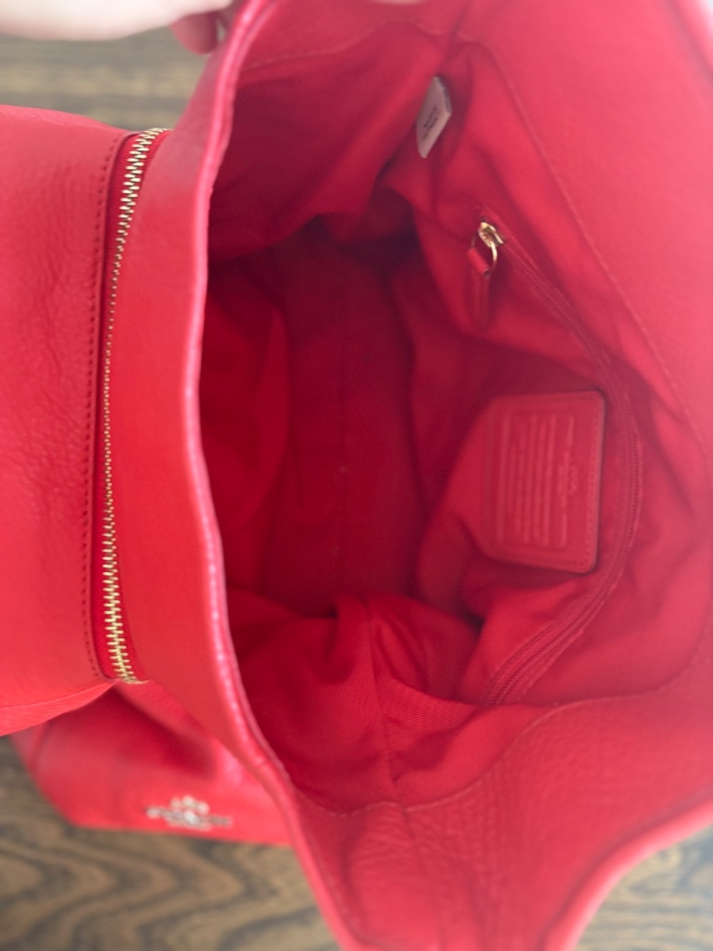Coach Madison Phoebe Color Cardinal Red - Picture 5 of 8